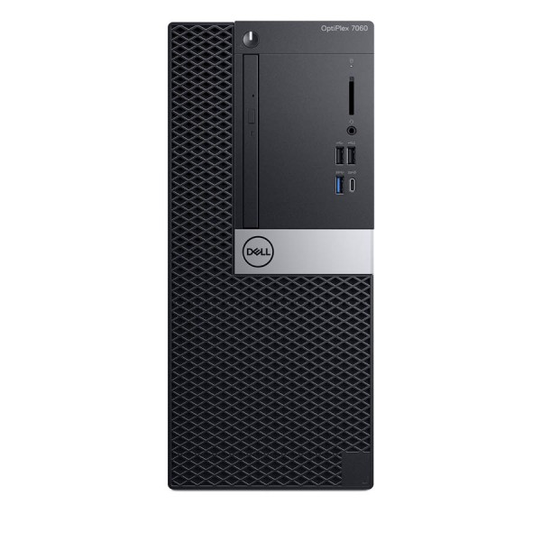 Dell 7060 Tower i7-8700/8GB DDR4/256GB SSD New/No ODD/10P Grade A+ Refurbished PC