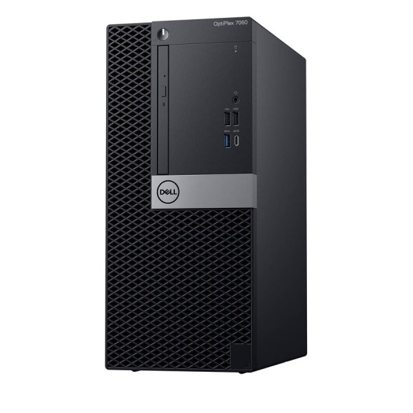 Dell 7060 Tower i7-8700/8GB DDR4/256GB SSD New/No ODD/10P Grade A+ Refurbished PC