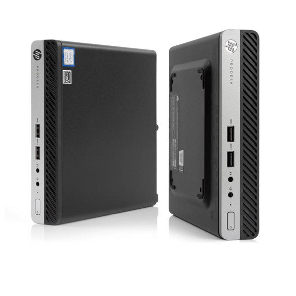 HP (A-) ProDesk 400G3 DM i5-7500T/8GB DDR4/256GB SSD/No ODD/10P Grade A- Refurbished PC