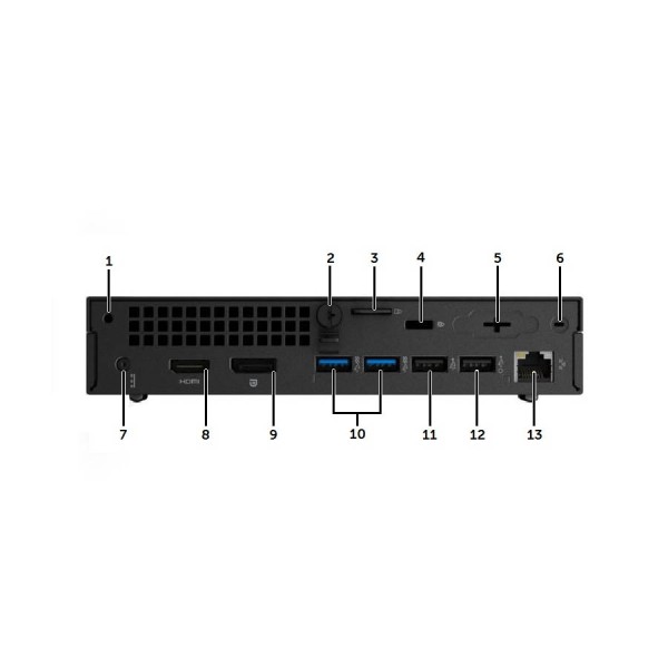 Dell Optiplex 3046 DM i3-6100T/8GB DDR4/120GB SSD/No ODD/10P Grade A Refurbished PC