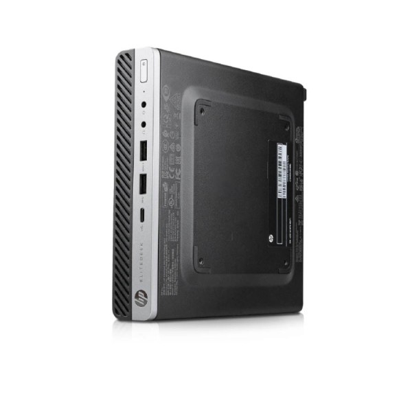 HP EliteDesk 800G4 DM i5-8600/16GB DDR4/256GB M.2 SSD/No ODD/10P Grade A Refurbished PC