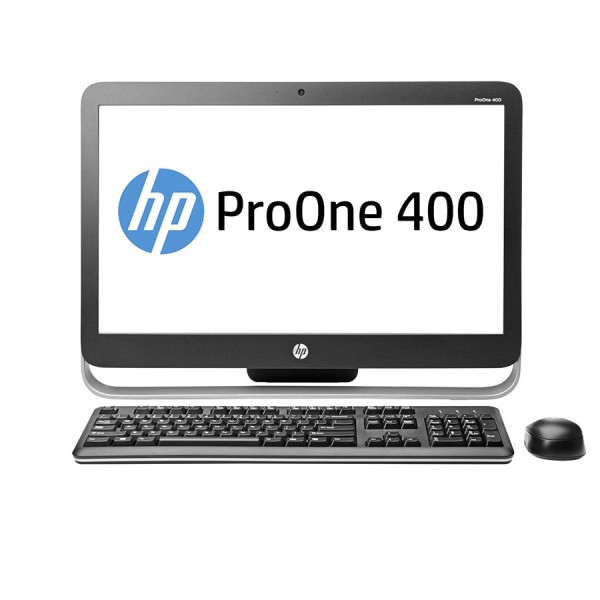 HP (A-) ProOne 400G1 AIO WiFi w/Monitor 19.5\\"/i5-4590T/8GB DDR3/500GB/Other Stand/DVD/Camera/8P Grad