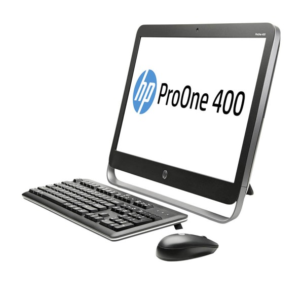 HP (A-) ProOne 400G1 AIO WiFi w/Monitor 19.5\\"/i5-4590T/8GB DDR3/500GB/Other Stand/DVD/Camera/8P Grad