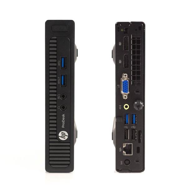 HP ProDesk 600G1 DM WiFi i5-4570T/8GB DDR3/128GB SSD/No ODD/8P Grade A Refurbished PC