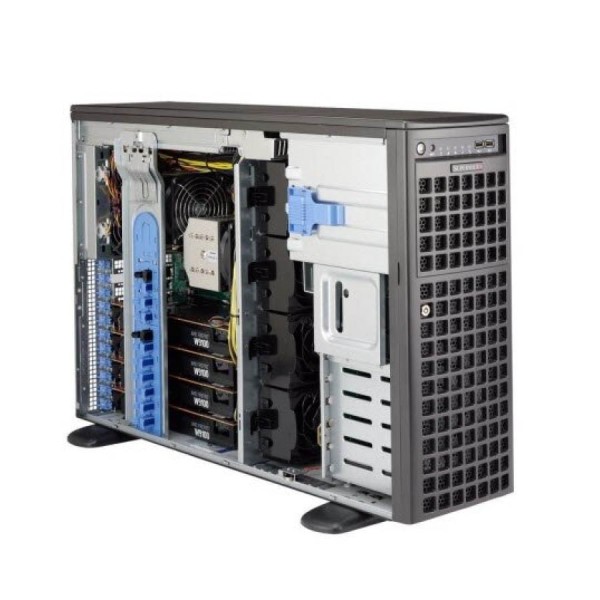 Refurbished Server SUPERMICRO SYS-7048GR-TR Tower Xeon 2xE5-2623v4(4-Cores)/64GB DDR4/240GB SSD/8xLF