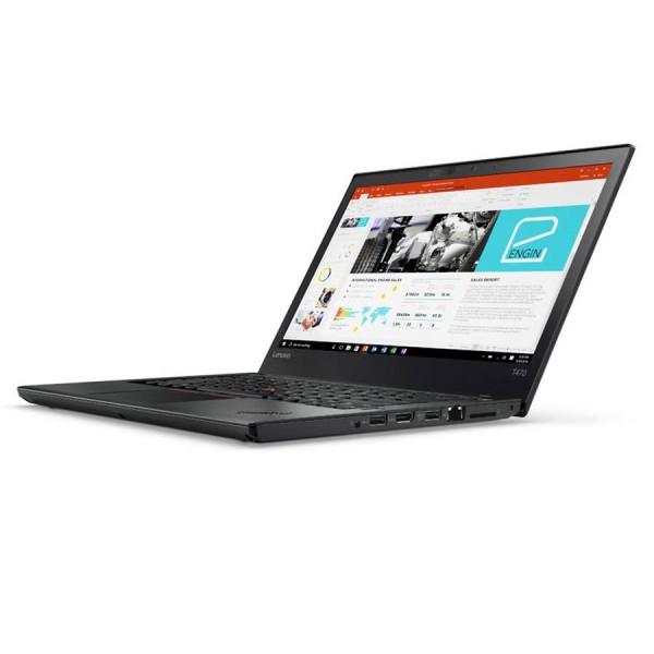 Lenovo (A-) ThinkPad T470 i5-6300U/14``FHD/8GB DDR4/256GB M.2 SSD/No ODD/Camera/10P Grade A- Refurbi
