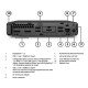 HP EliteDesk 705G5 DM WiFi AMD Ryzen 5Pro 3400G/8GB DDR4/256GB M.2 SSD/No ODD/10P Grade A Refurbishe