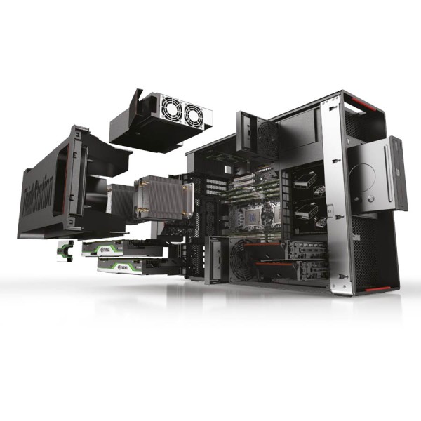 Lenovo Thinkstation P500 Tower Xeon E5-1650v3(6-Cores)/32GB DDR4/2TB/Nvidia 4GB/DVD/8P Grade A+ Work Lenovo Thinkstation P500 Tower Xeon E5-1650v3(6-Cores)/32GB DDR4/2TB/Nvidia 4GB/DVD/8P Grade A+ Work