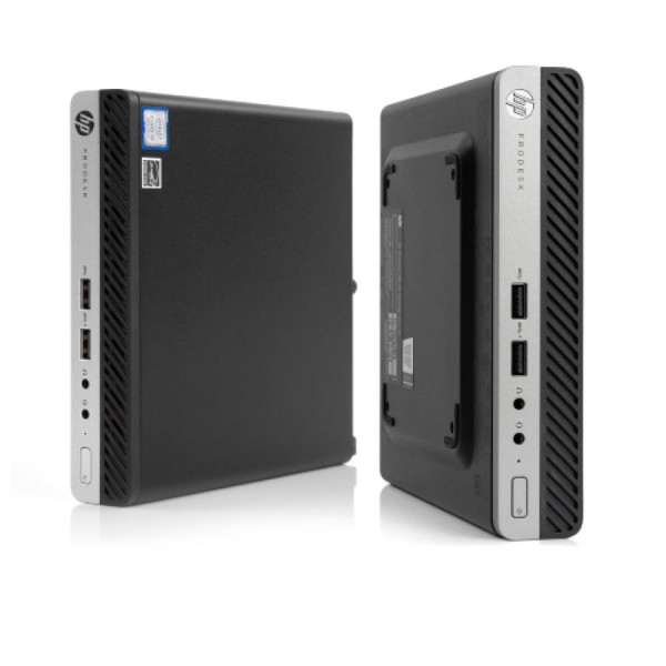 HP ProDesk 400G4 DM i3-8100T/8GB DDR4/128GB M.2 SSD/No ODD/Grade A Refurbished PC HP ProDesk 400G4 DM i3-8100T/8GB DDR4/128GB M.2 SSD/No ODD/Grade A Refurbished PC