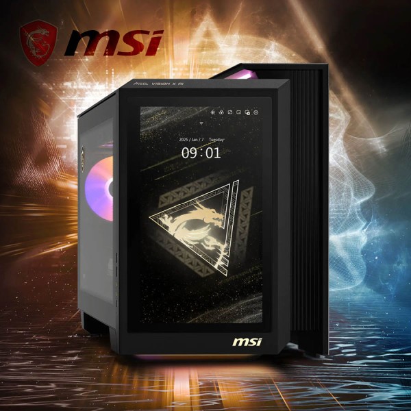 MSI Gaming MEG Vision X AI 2ND Tower WiFi Ultra 9 285K/128GB DDR5/1TB M.2 SSD/Nvidia GeForce RTX5090 MSI Gaming MEG Vision X AI 2ND Tower WiFi Ultra 9 285K/128GB DDR5/1TB M.2 SSD/Nvidia GeForce RTX5090