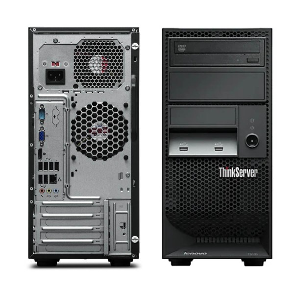 Lenovo ThinkServer TS130 Tower E3-1235/8GB DDR3/500GB/DVD/SBS08R2STD/Refurbished Server Lenovo ThinkServer TS130 Tower E3-1235/8GB DDR3/500GB/DVD/SBS08R2STD/Refurbished Server