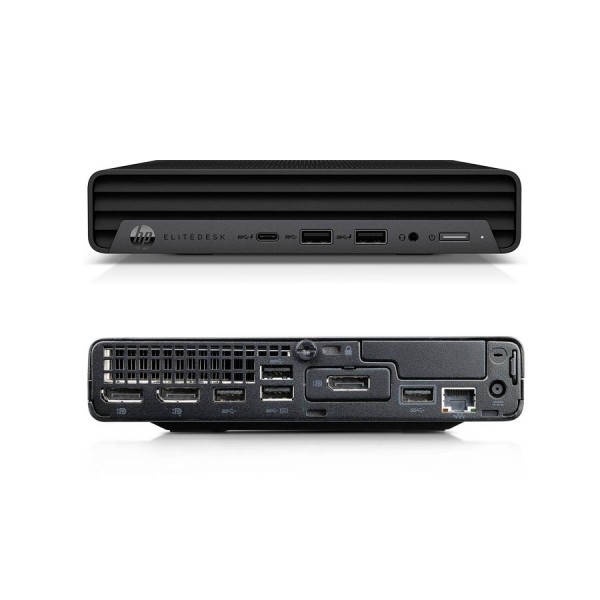 HP EliteDesk 805 G6 DM WiFi Ryzen 5 Pro 4650GE/8GB DDR4/256GB SSD/No ODD/10P Grade A Refurbished PC