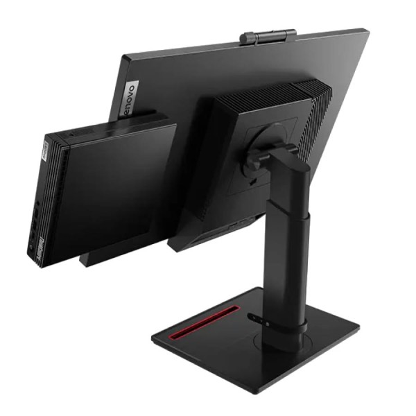 Lenovo ThinkCentre M70q Gen 3 AIO WiFi w/Monitor 24``FHD/i5-12400T/8GB DDR4/256GB M.2 SSD/No ODD/Web
