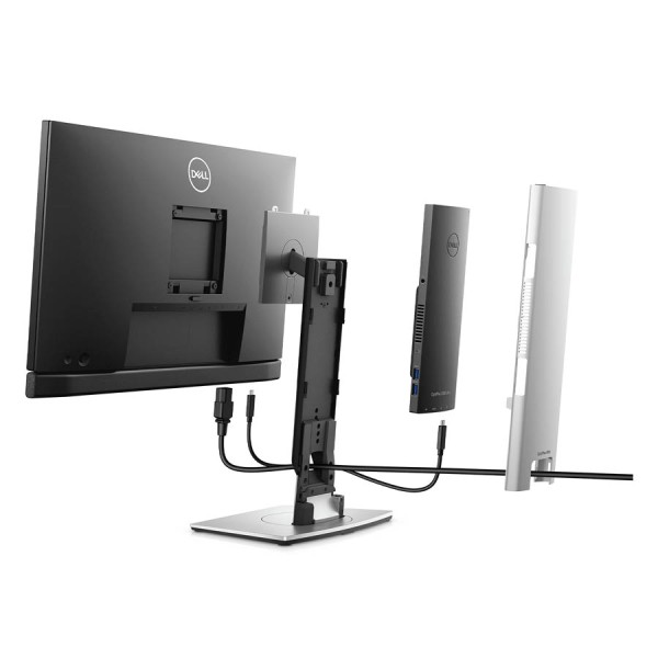 Dell (A-) Optiplex 3090 Ultra AIO WiFi w/Monitor C2422HE 24”FHD/i5-1145G7/8GB DDR4/256GB M.2 SSD/No