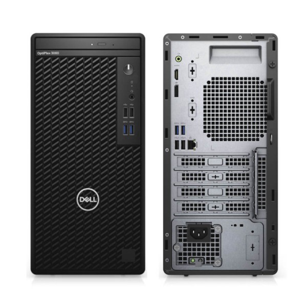 Dell 3080 Tower i5-10505/8GB DDR4/256GB SSD/DVD/Grade A+ Refurbished PC